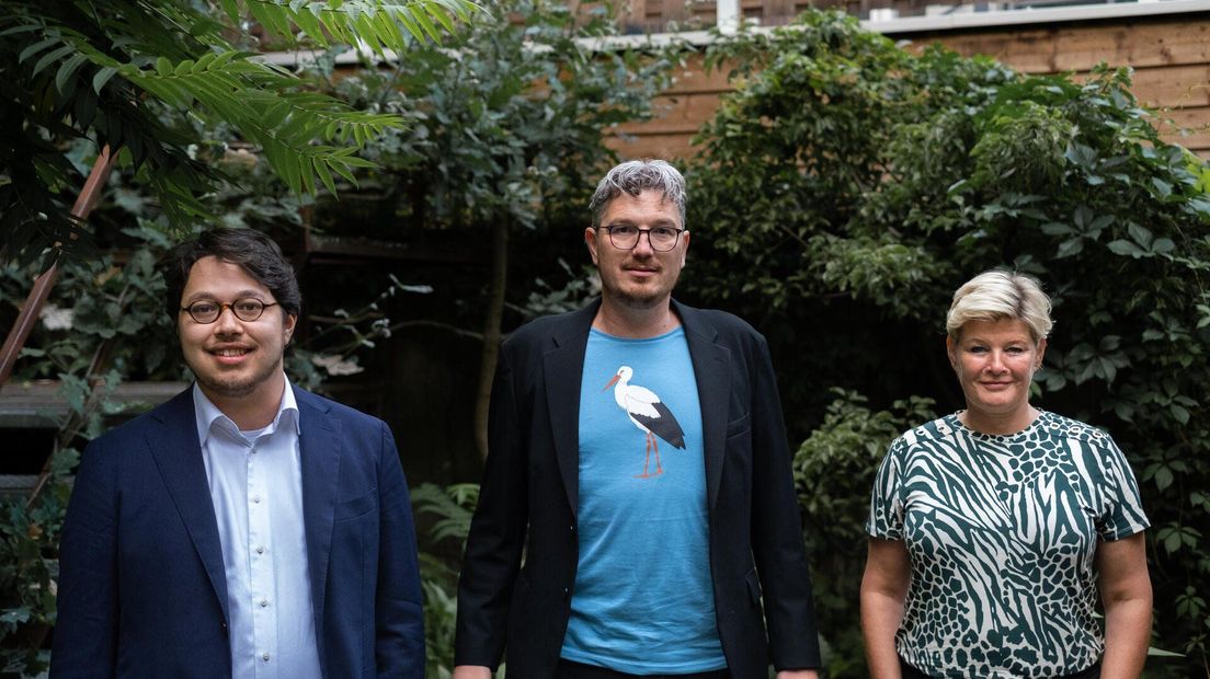 Vincent Thepass, Arjen Kapteijns en Mariëlle Vavier willen lijsttrekker van GroenLinks in Den Haag worden