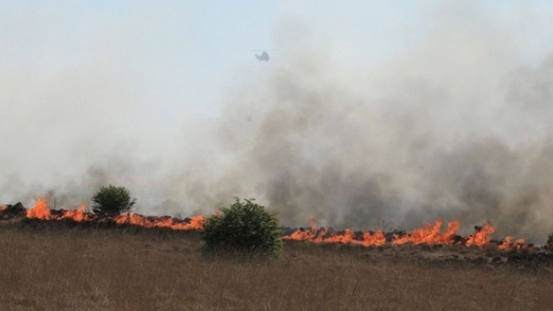 Code oranje: risico op natuurbranden groot