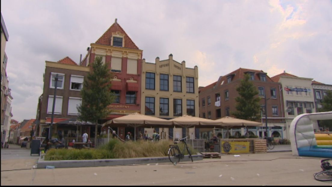 Een coffeeshop in Vlissingen (archief)