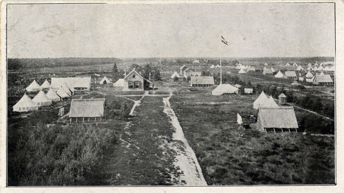 Kamp van Zeist in 1895