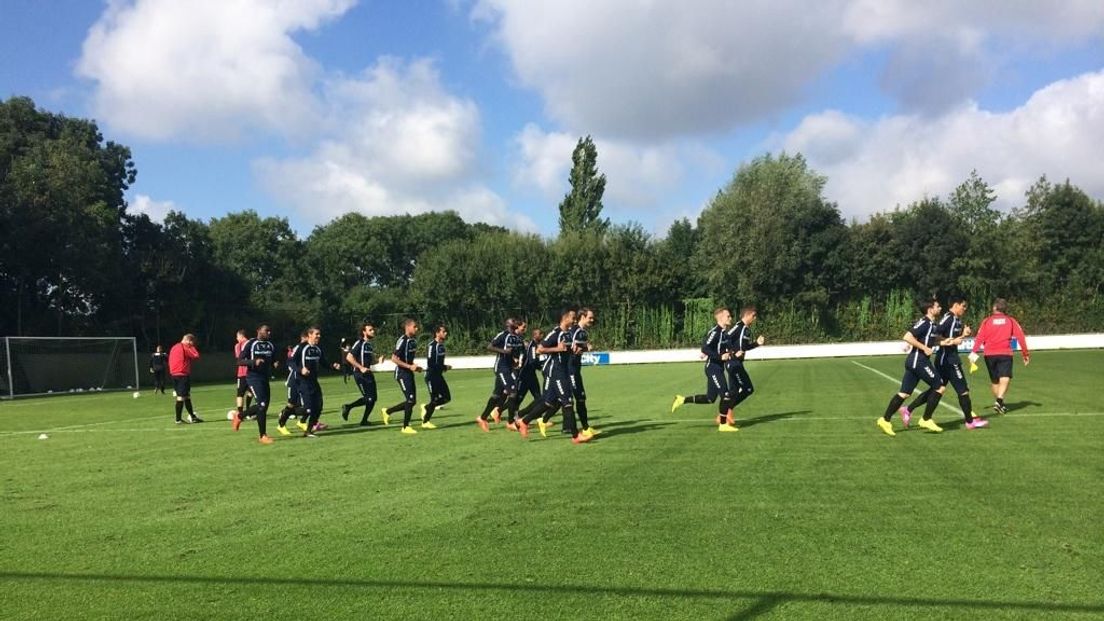 FC Utrecht werkt toe naar de uitwedstrijd tegen Heerenveen