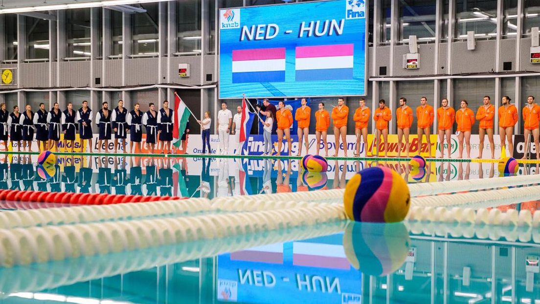 World League: Nederland - Hongarije in Alphen. 