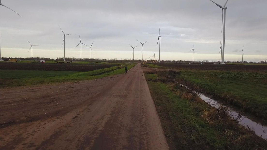 Windpark N33 bij Meeden