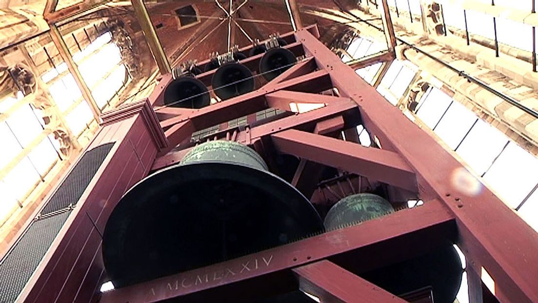 Het carillon in de Domtoren.