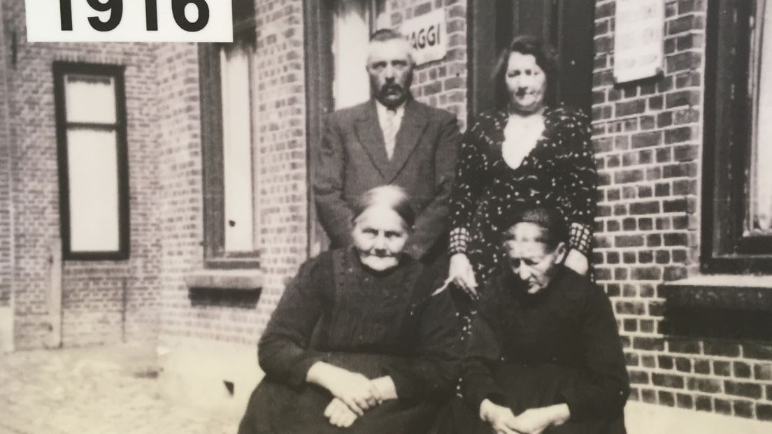 De oma van Marleen begon op 2 mei 1916 een kleine kruidenierswinkel in Groede.