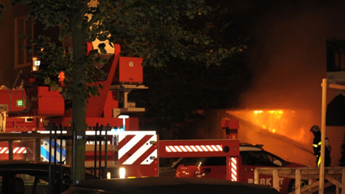 Brand in kledingwinkel Rijswijk