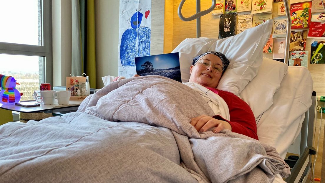 Mariëlla Groothedde verblijft de Kerst in het ziekenhuis: 'Hier ben ik veilig'