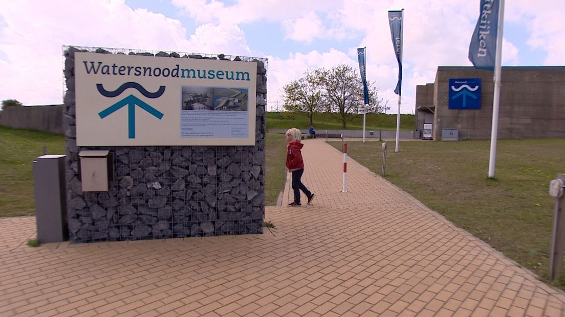 ingang Watersnoodmuseum Ouwerkerk
