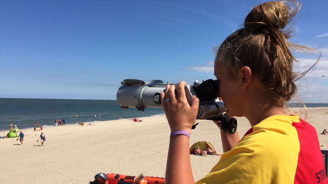 Charlotte is de jongste strandwacht van Zeeland