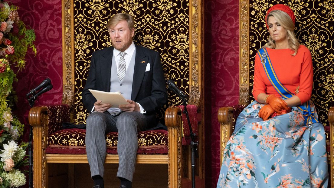 Koning Willem-Alexander leest de Troonrede voor