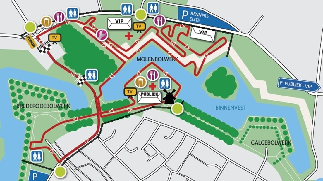Parcours Vestingcross Hulst definitief bekend (video)