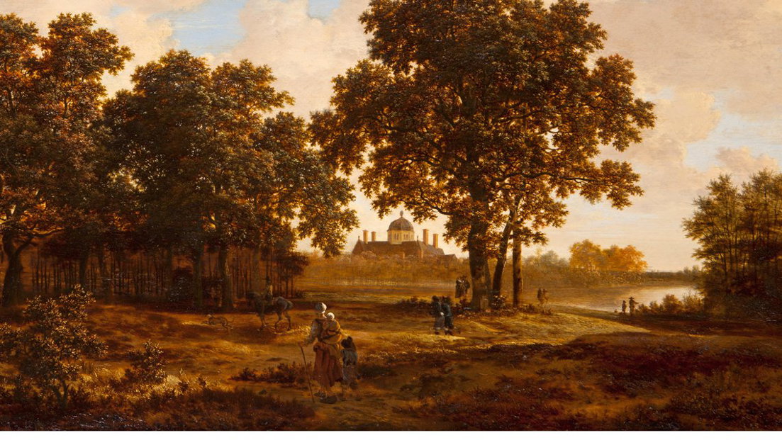 Joris van der Haagen. Het Haagse Bos met gezicht op Paleis Huis ten Bosch. Foto ANP