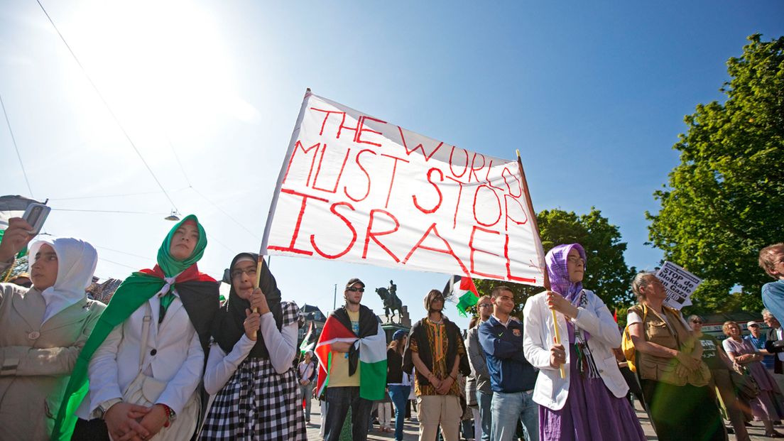 protest israel palestina demonstratie