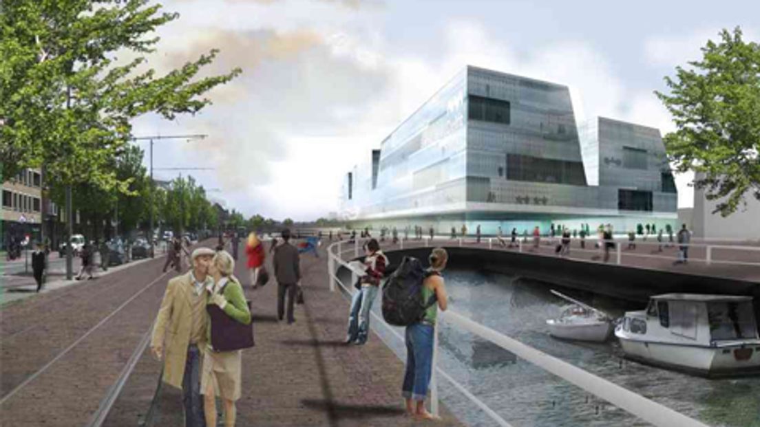 het nieuwe stadskantoor in Delft