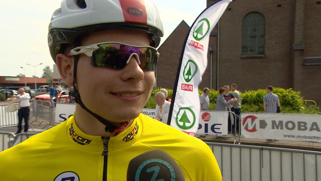 De Zwitser Stefan Bissegger heeft de jubileumeditie van de Junioren Driedaagse gewonnen