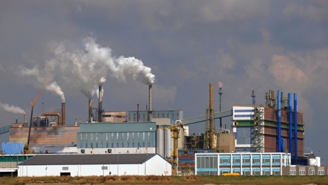 Fosforfabriek Thermphos in betere tijden