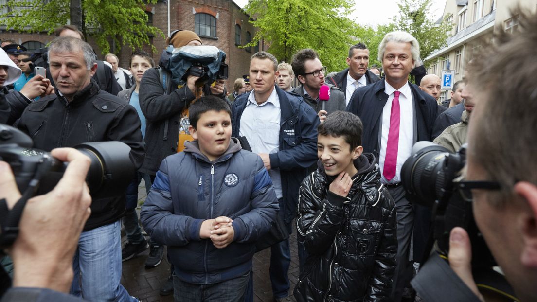 Geert Wilders in Schilderswijk