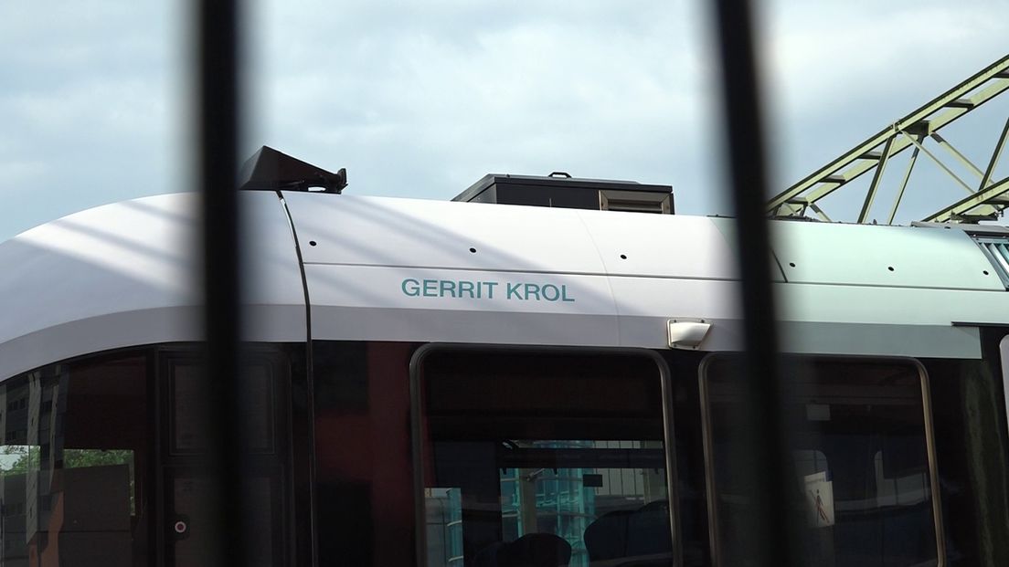 De ontspoorde trein werd vernoemd naar Gerrit Krol