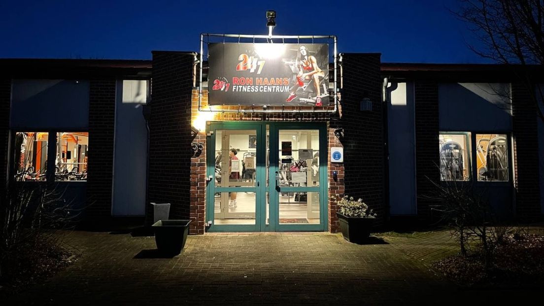De sportschool van Ron Haans in Weener