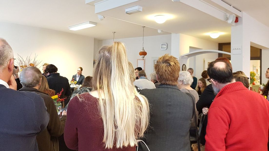 Opening nabestaandencafé in Voorburg. Foto Omroep West