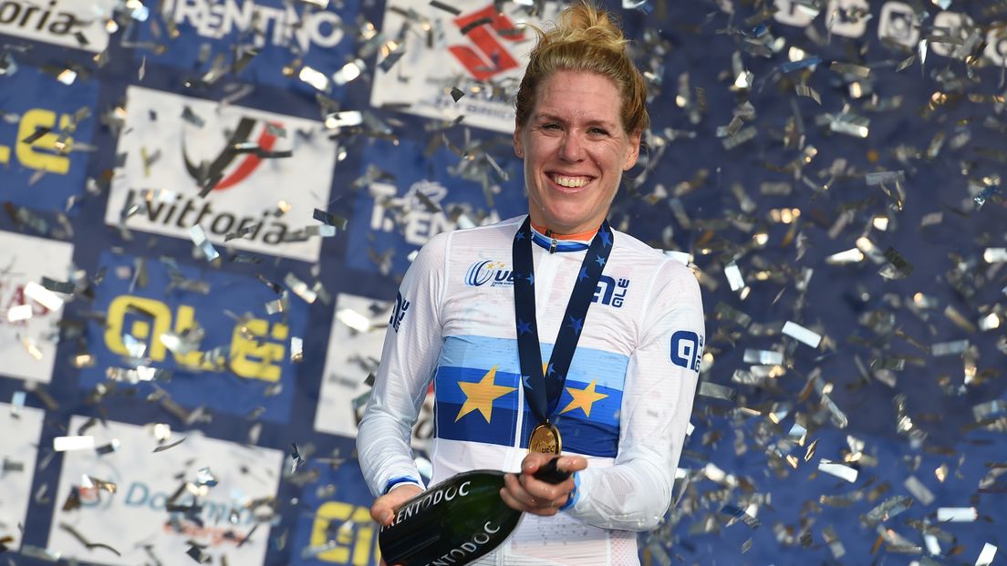 Ellen van Dijk won het EK wielrennen