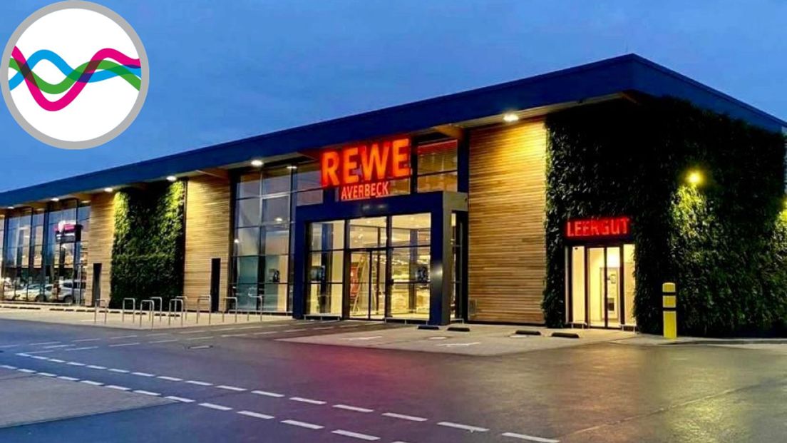 De nieuwe REWE in Kranenburg