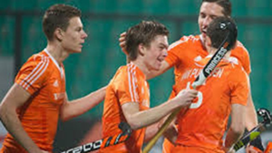 Thierry Brinkman scoorde namens Oranje tegen Argentinië