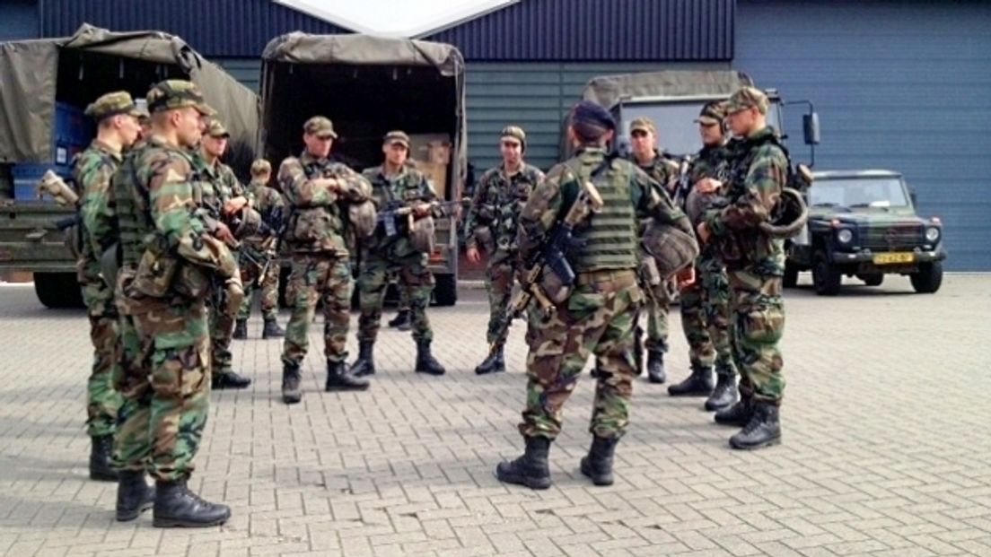 Mariniers oefenen in Zeeland