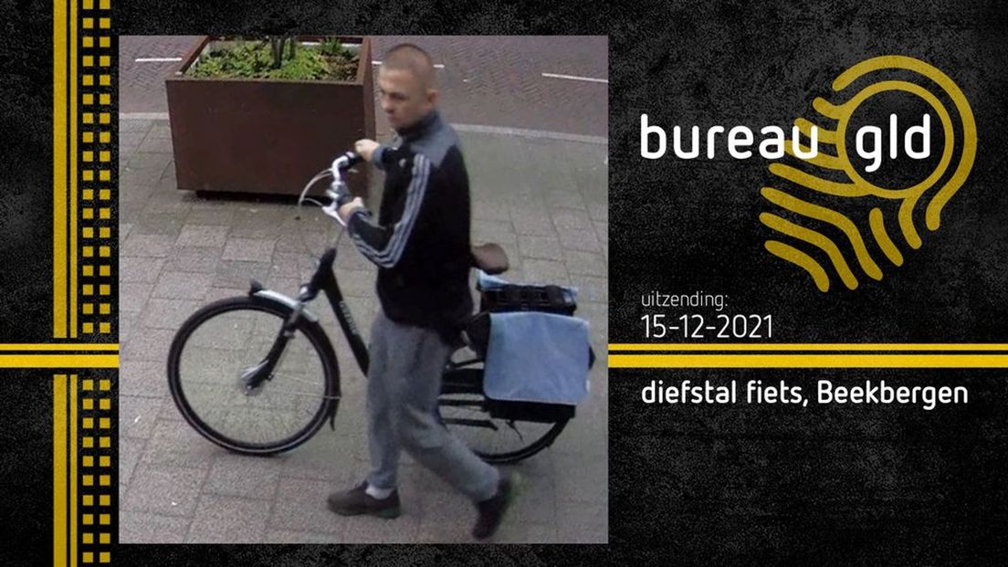 Deze man heeft deze fiets gestolen.