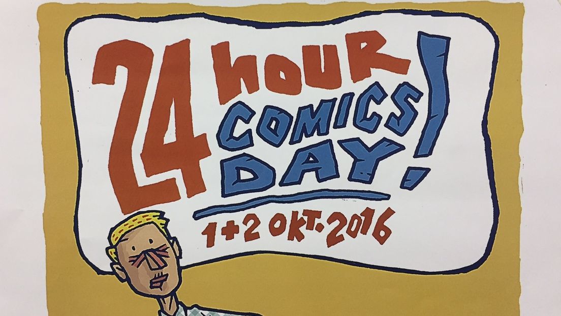 Een strip tekenen binnen 24 uur (video)