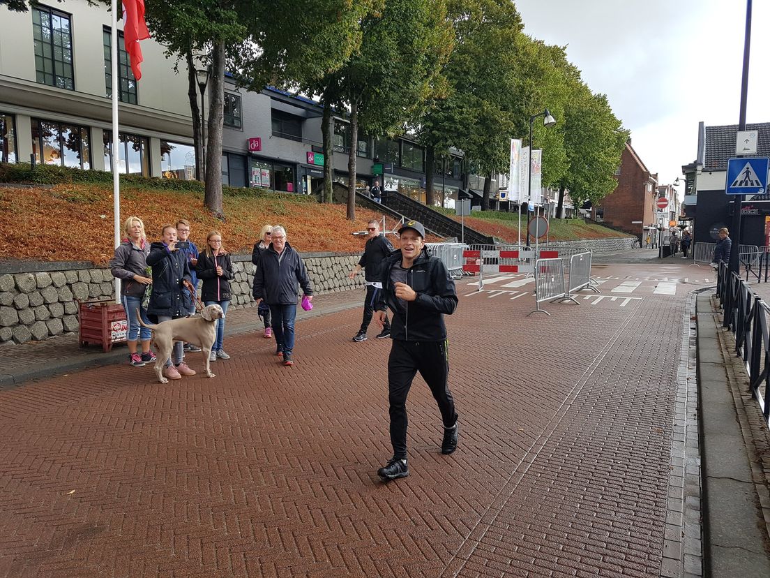 Erik Daalder finisht bij Omloop Goeree-Overflakkee