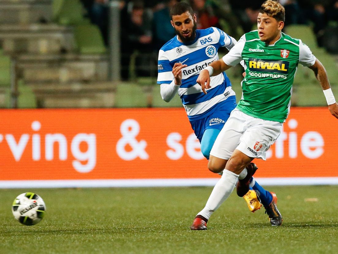 Gustavo Hamer in zijn FC Dordrecht-periode