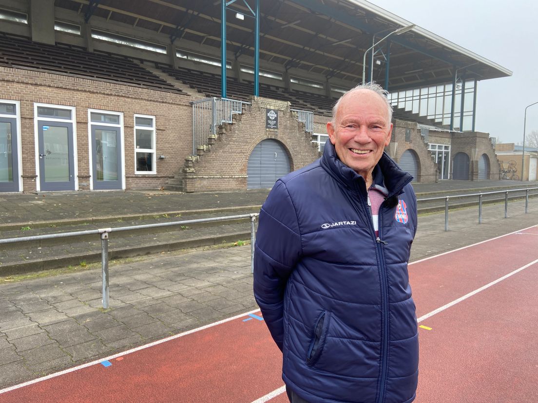Krijn Vroon is al 73 jaar clubman bij Sc Emma.