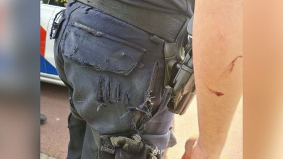 Politieagent raakt gewond door vluchtende scooterrijder