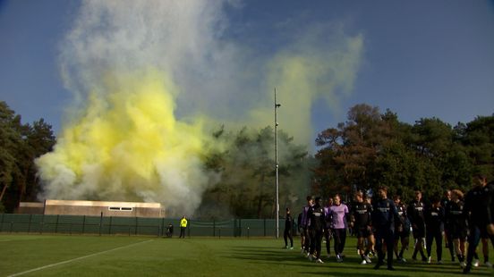 Vuurwerk Vitessefans voor derby: 'Ook bij verlies ben ik fan'