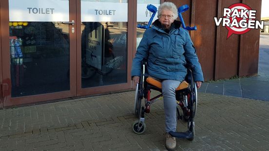 Plas ophouden voor mindervaliden in Den Haag, te weinig toegankelijke wc's