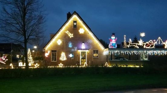 Het mooiste kersthuis van Groningen #11: bij Stoffer en Hennie in Muntendam