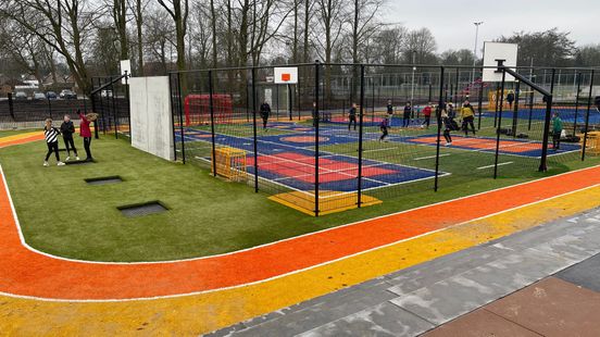 Nieuwe 'speeltuin' bij Leer- en Sportpark Veendam is voor oplevering al razend populair