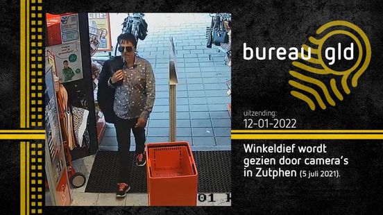 Winkeldief gezocht in Zutphen