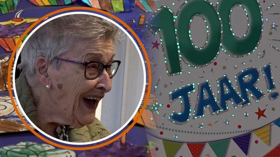 Honderden kaartjes voor 100-jarige Truus: 'Gewoon doorademen'