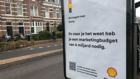 Nepreclames in Nijmegen vertellen ‘echte verhaal’ Shell