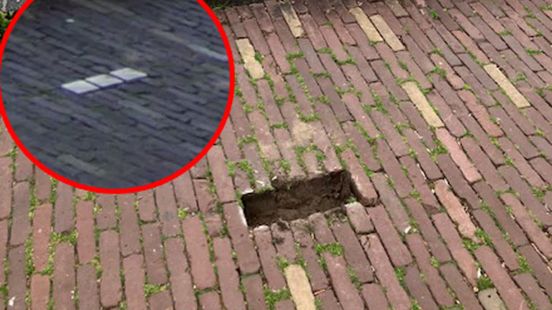 Gestolen stolpersteine uit Dordrecht teruggevonden op bankje