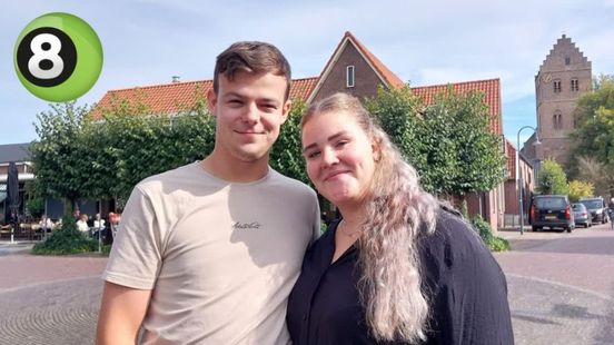 Jonge ondernemers Julia en Quinten stappen in Café Baan in Geesteren